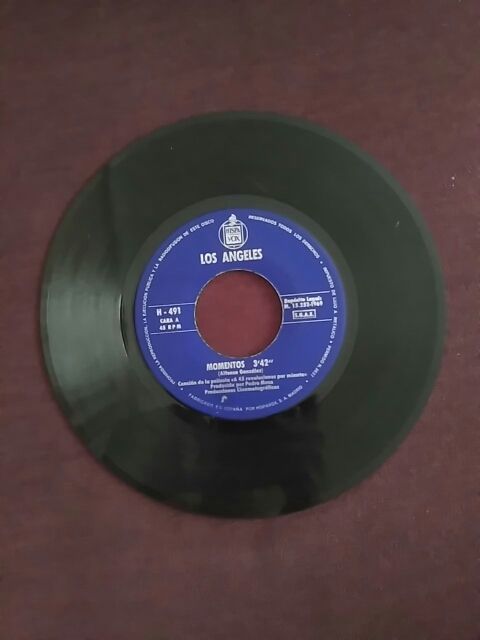 disco vinilo los angeles 45 rpm