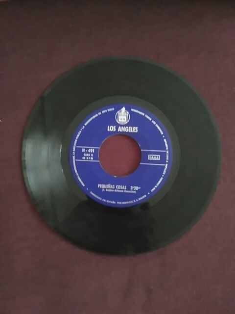 disco vinilo los angeles 45 rpm