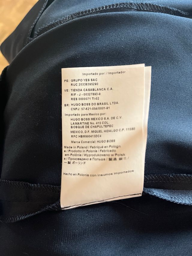 Vestido de Fiesta. Hugo Boss. Talla 34