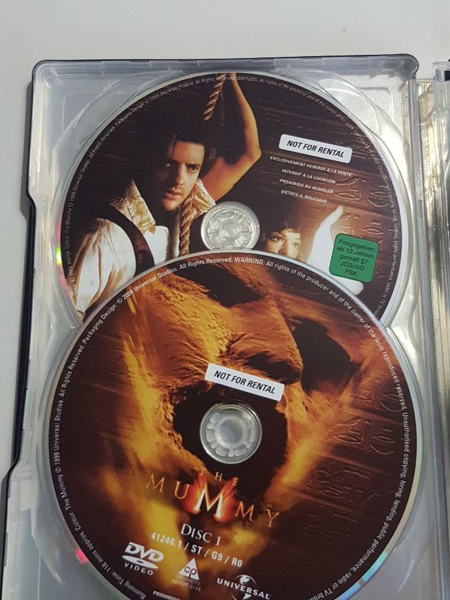 La Momia la trilogía dvd
