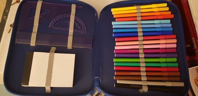 Estuche doble Barça