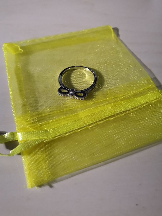 💍Anillo lazo 🎀 Tipo Pandora