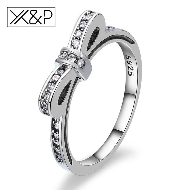 💍Anillo lazo 🎀 Tipo Pandora