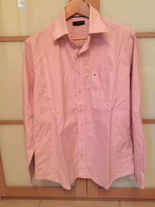 camisas blancas para hombre tommy hilfiger