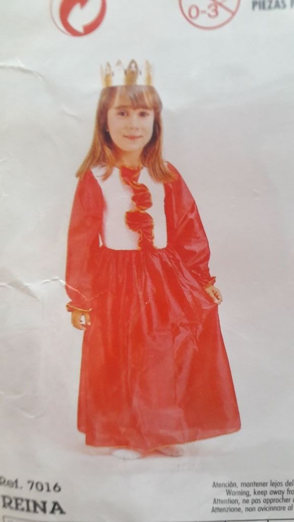 Disfraz Reina Roja NUEVO