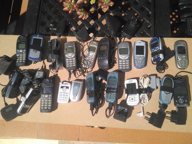 Móviles y cargadores