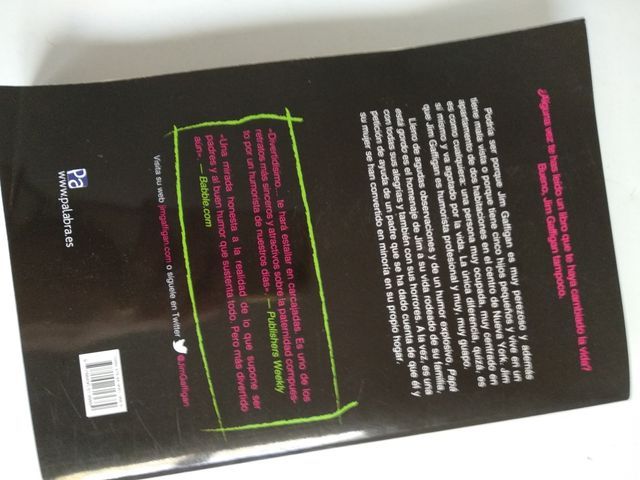 Libro "Papa está gordo"