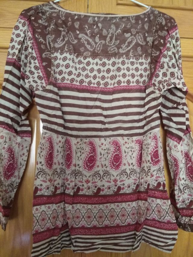 Camisa tonos marrones