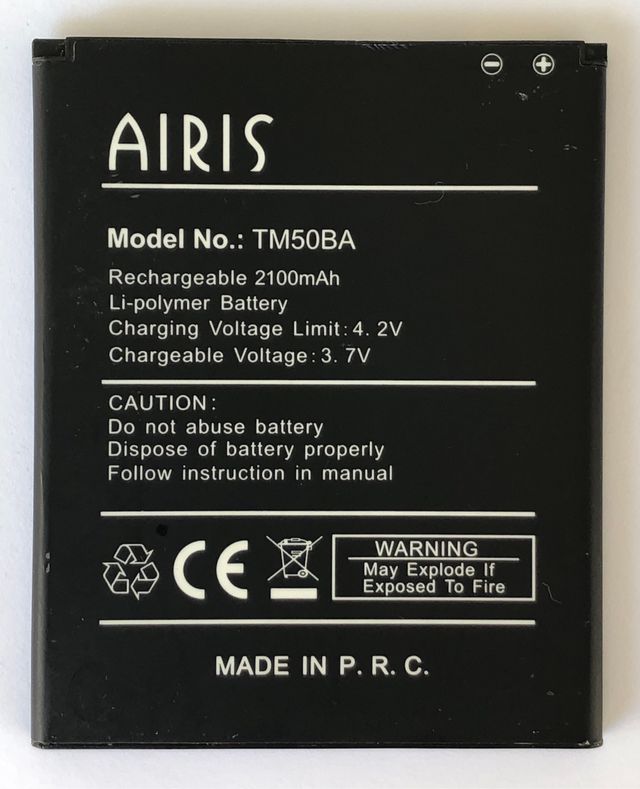 Batteria per smartphone Airis TM500