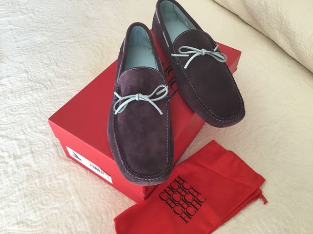 Zapatos Carolina Herrera , berengena