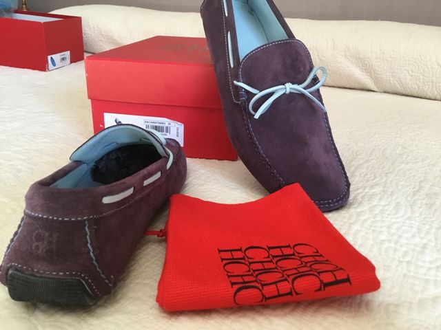 Zapatos Carolina Herrera , berengena