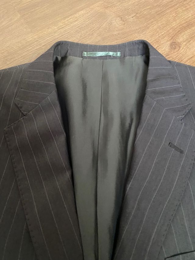 Traje sastre caballero raya diplomática