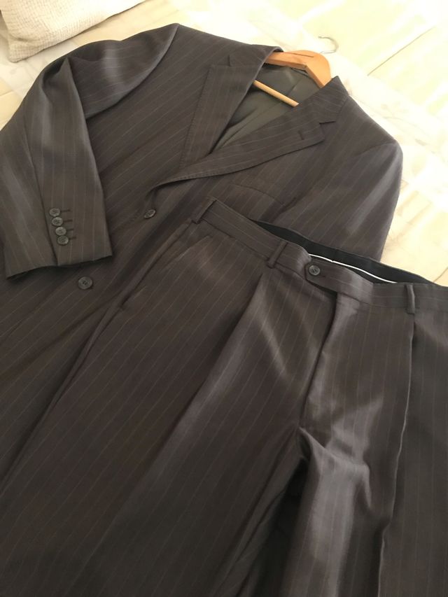 Traje sastre caballero raya diplomática