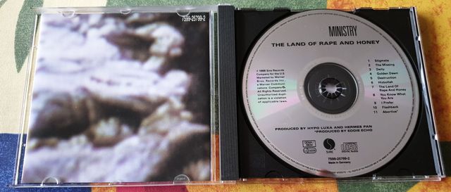 MINISTRY - The Land Of Rape And Honey (CD, 1988)
