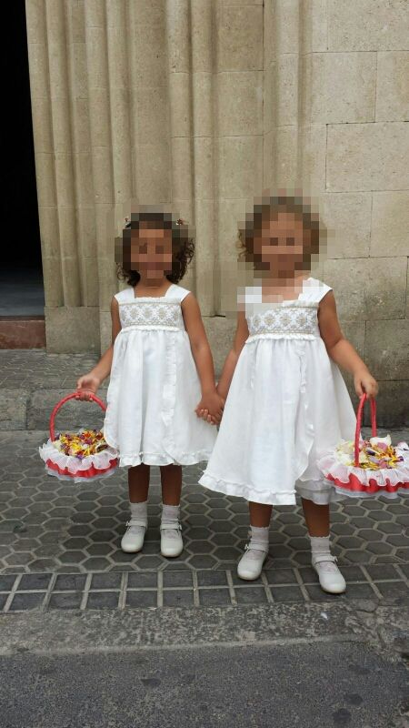 vestido damita de honor