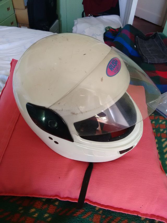 Casco Moto higienizado