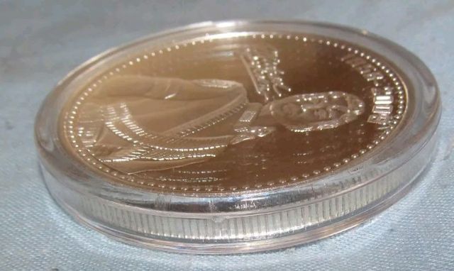 Moneda coleccionismo Michael Jackson Rey del Pop