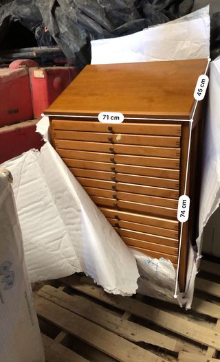 Coleccionistas: Mueble archivador época de segunda mano por 770 € en