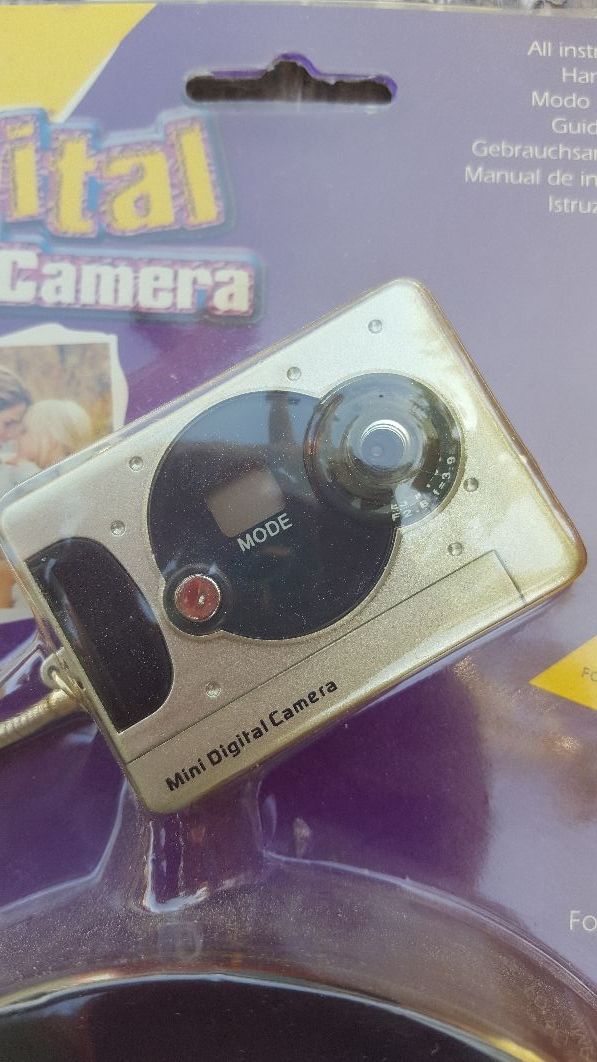 Blister mini cámara digital