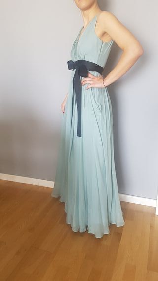 Vestido largo fiesta\\/boda ADOLFO DOMÍNGUEZ de segunda mano por 120 EUR en  Velilla de San Antonio en WALLAPOP