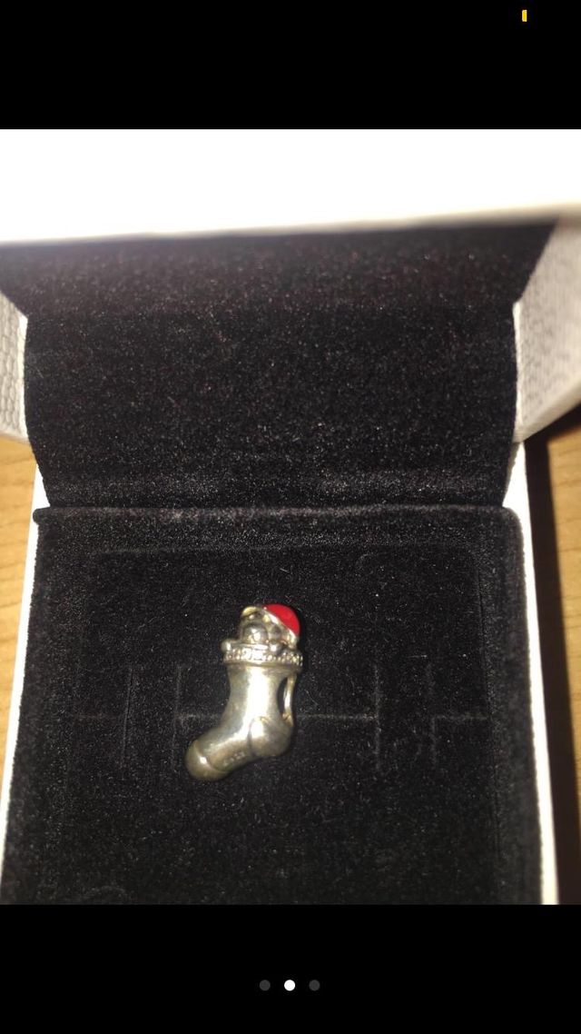 Charm Pandora bota de navidad