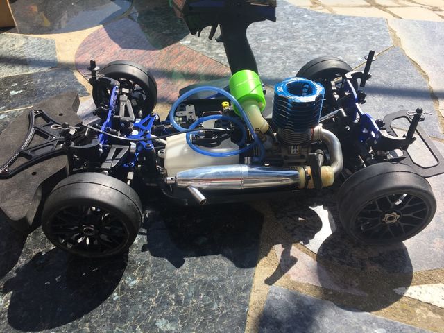 Coche radiocontrol gasolina 