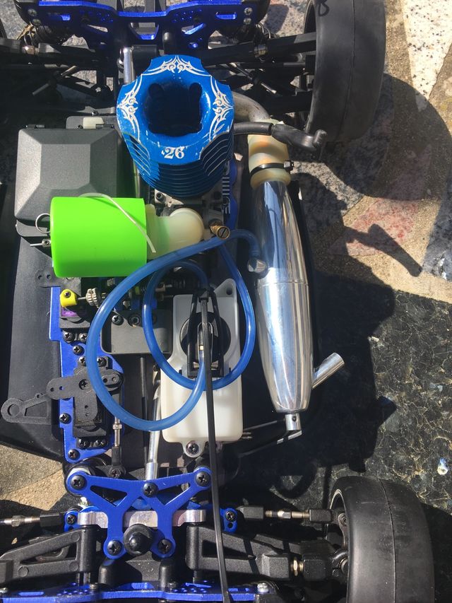 Coche radiocontrol gasolina 