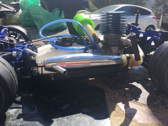 Coche radiocontrol gasolina 