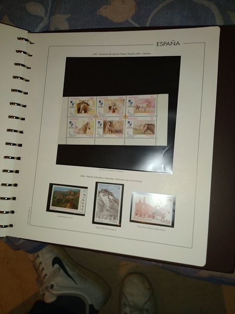 Colección sellos España 1991 al 2000