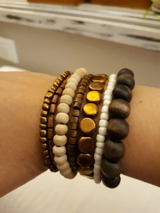 Set de 7 pulseras