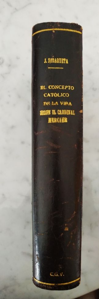 Libro religioso. El Concepto Católico de la Vida