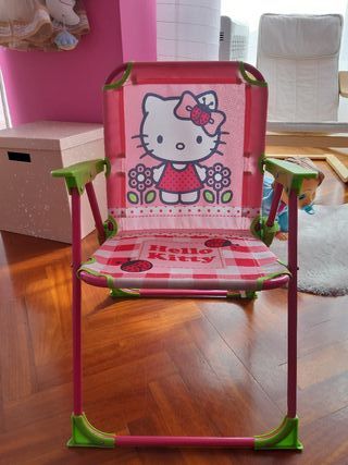 Silla De 10 En Hello Kitty Por A Mano € Coruña Segunda Plegable PkTlOXZuwi