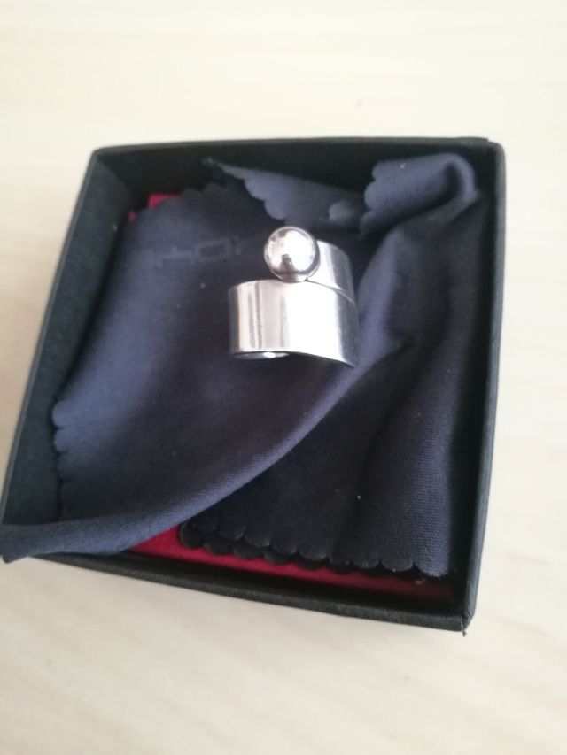 Anillo diseño plata