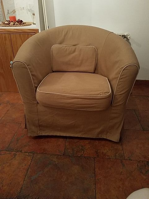 sofá una plaza ikea butaca