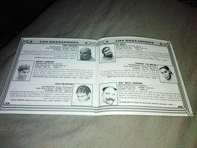 Instrucciones PlayStation READY 2 RUMBLE