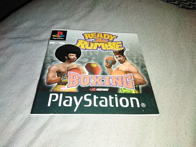 Instrucciones PlayStation READY 2 RUMBLE