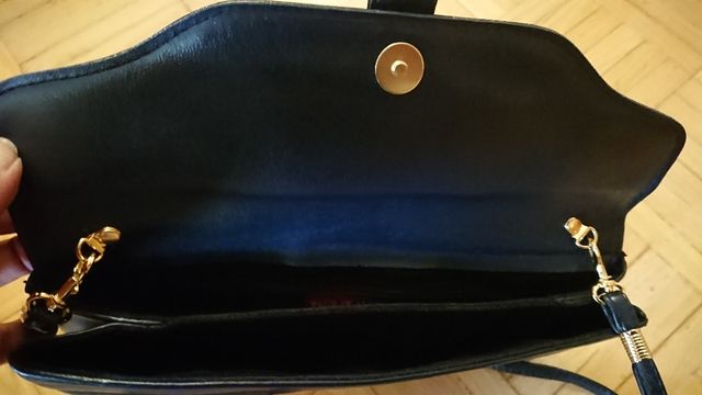 BOLSO PIEL NEGRO LAURA VALLE