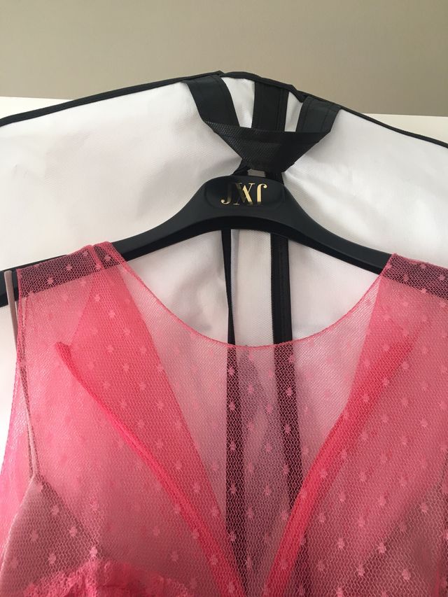 Vestido plumeti ceremonia