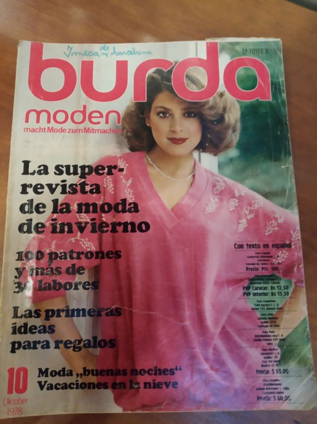 Revistas de Burda.