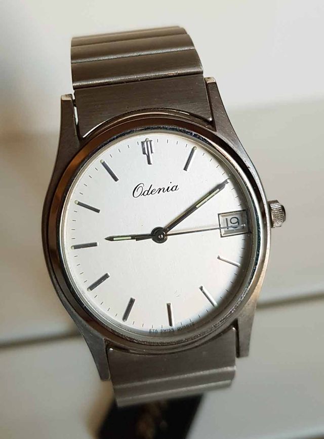 642-RELOJ ODENIA, Swiss made, VINTAGE, NOS (new