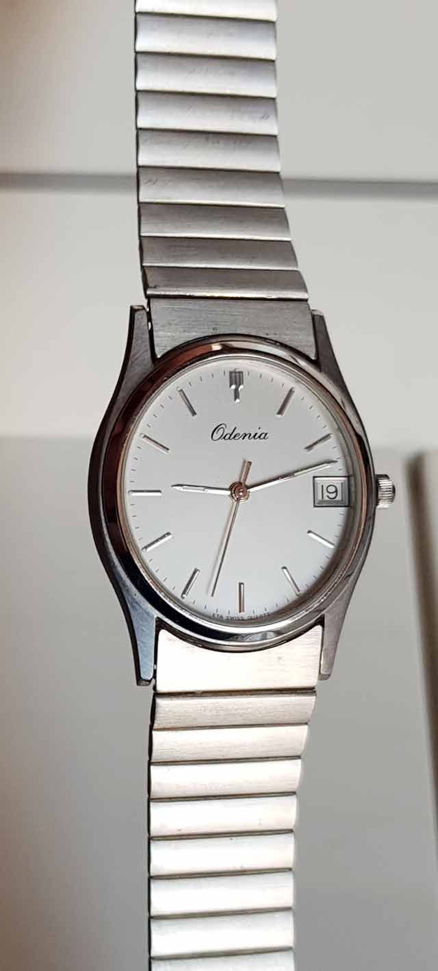 642-RELOJ ODENIA, Swiss made, VINTAGE, NOS (new