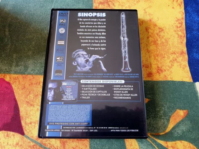 Wild Man Blues (1998, DVD, Woody Allen)