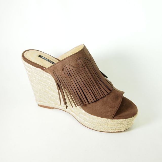 Sandali Espardeñas Mustang 53667, zoccoli da donna