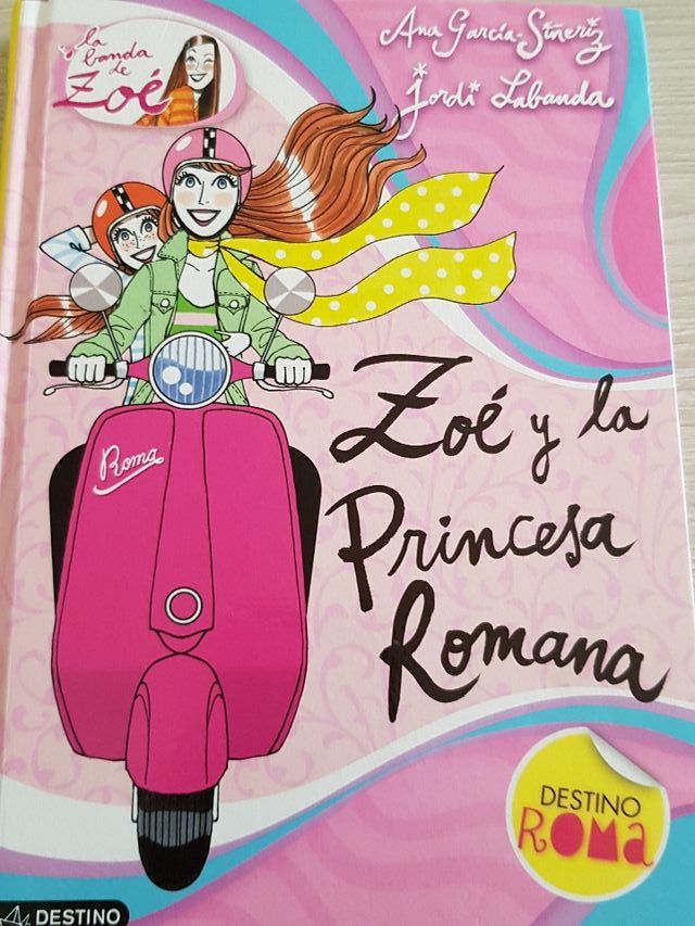 libro Zoé y la princesa romana