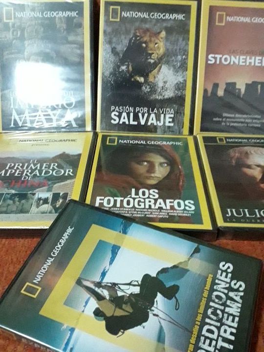 7 DVD a estrenar National Geographic