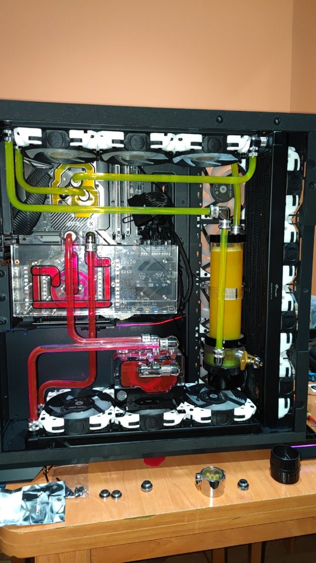 Refrigeración liquida custom