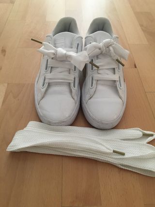 puma heart 38