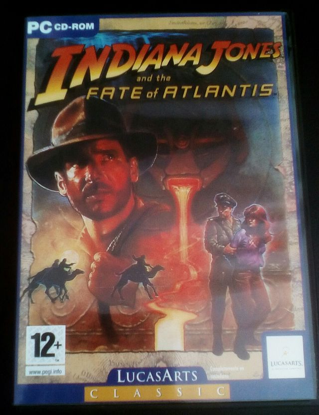 Indiana Jones Fate Atlantis PC CD ROM Español
