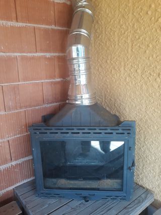 Chimenea de hierro fundido de segunda mano en WALLAPOP
