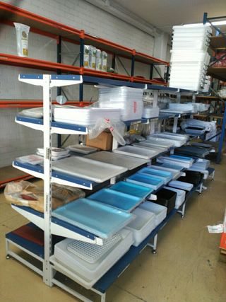 Estanterias góndola de segunda mano en WALLAPOP